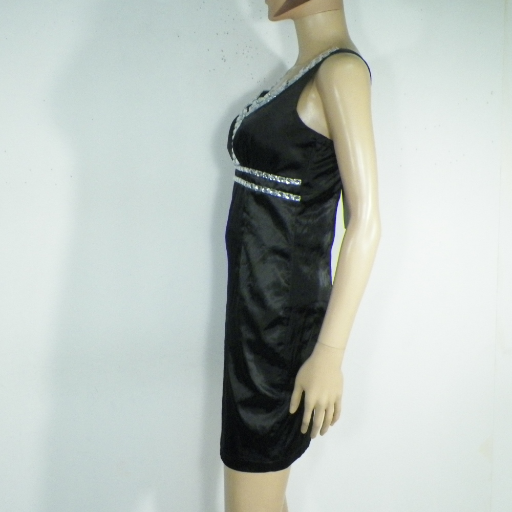 Voir photo 3 de Robe De Soirée Noire 100 % FASHION Taille S. Robe De Soirée Noire 100 % FASHION Taille S. Parfait état reconditionné photo 3