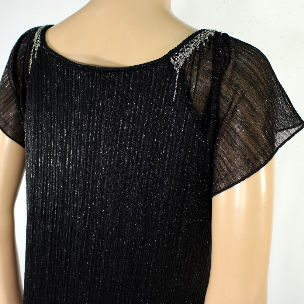 Voir photo 4 de Robe De Soirée Noire ARMAND THIERY Taille M Robe De Soirée Noire ARMAND THIERY Taille M Bon état reconditionné photo 4