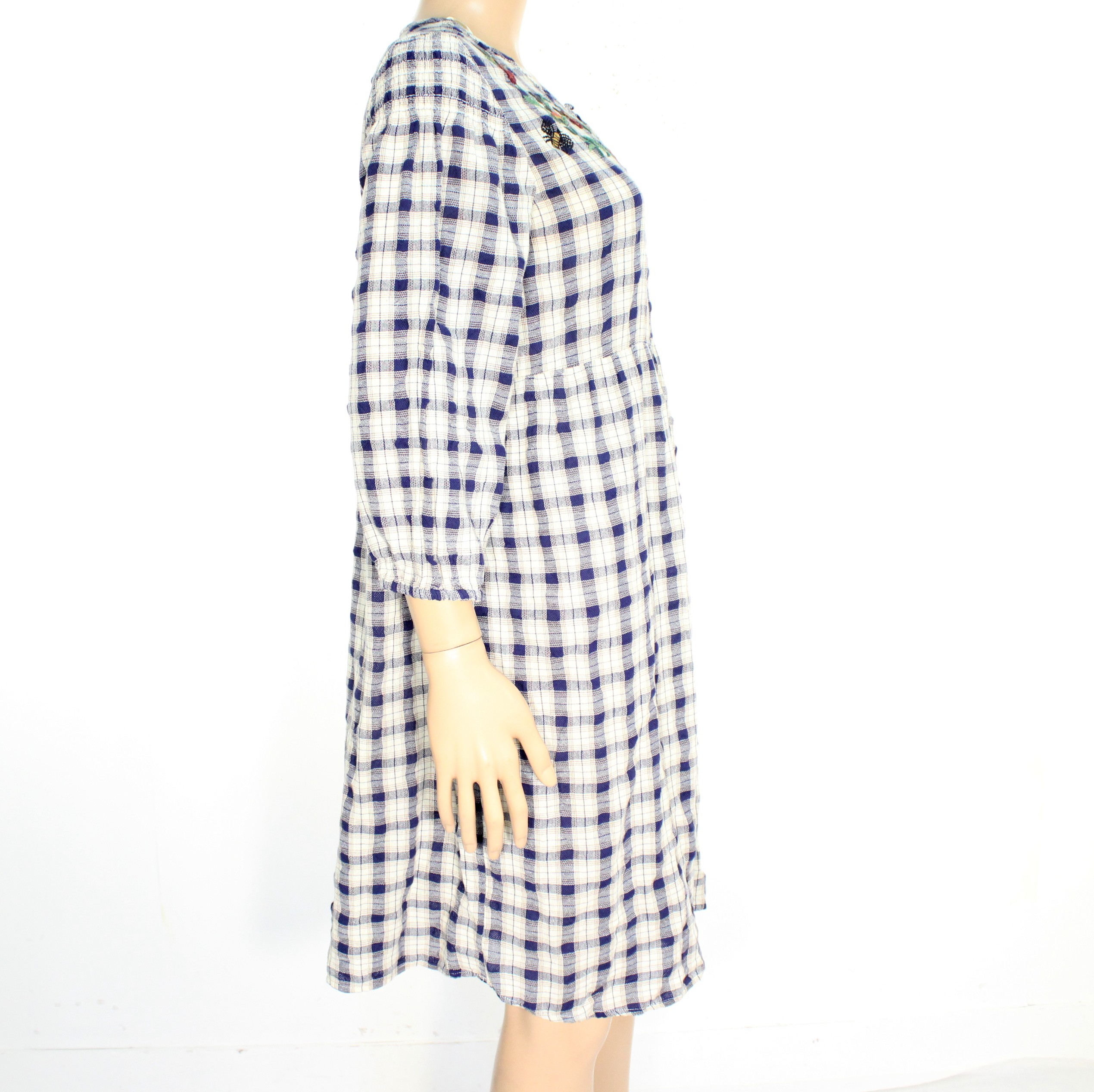 Voir photo 3 de Robe Mi - Longue Écru C&A Taille M Robe Mi - Longue Écru C&A Taille M Parfait état reconditionné photo 3
