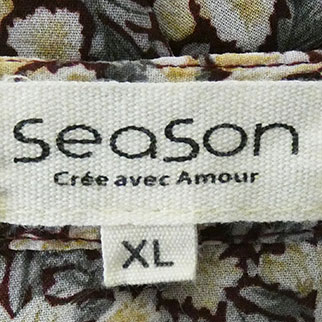 Voir photo 4 de Robe multicolore imprimées fleurs - Femme - Season - Taille XL Robe multicolore imprimées fleurs - Femme - Season - Taille XL Bon état reconditionné photo 4