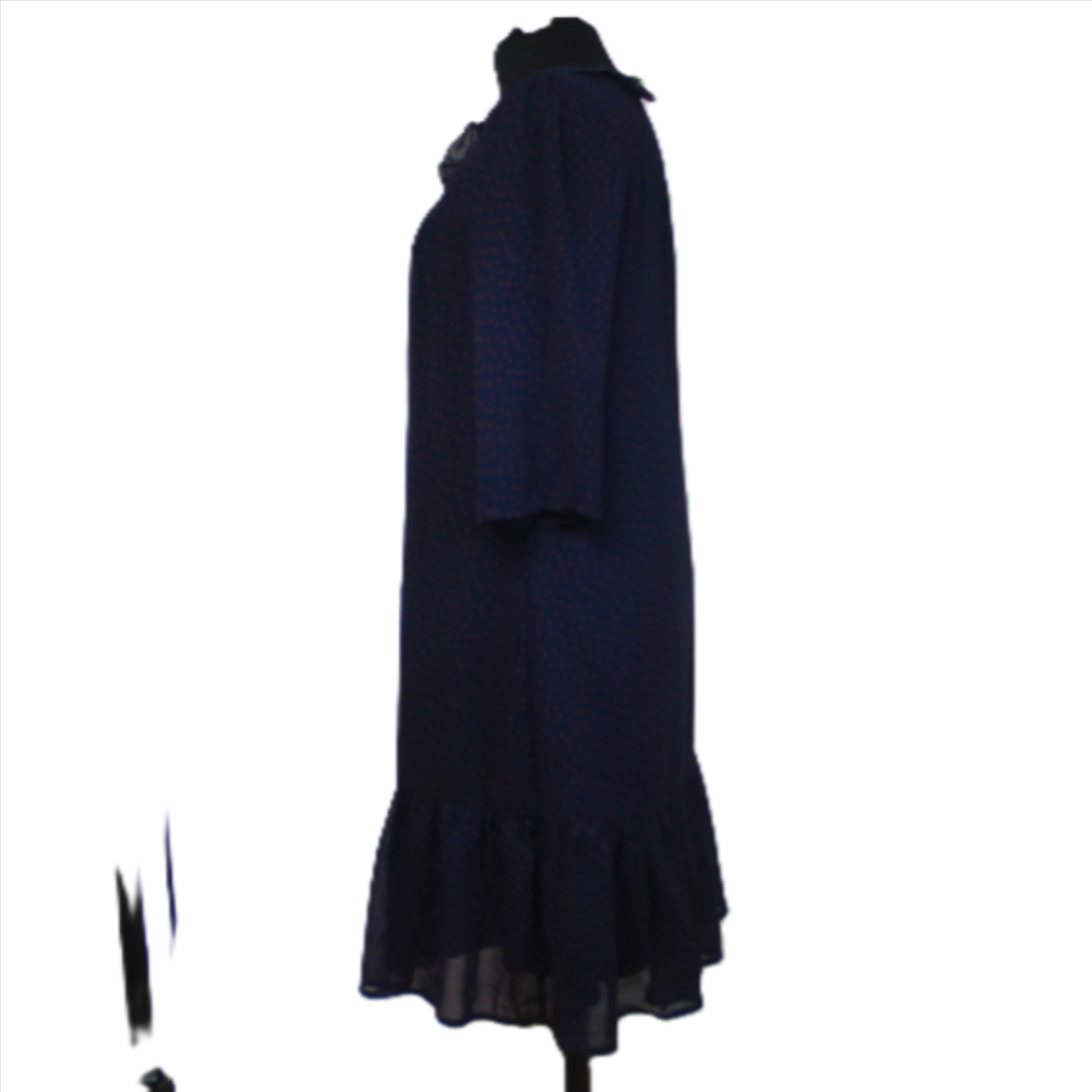 Voir photo 5 de Robe NAF NAF, bleu marine et pois rouge, taille 38 Robe NAF NAF, bleu marine et pois rouge, taille 38 Très bon état reconditionné photo 5