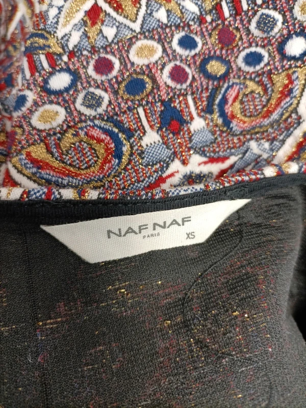 Voir photo 5 de Robe Naf Naf imprimé multicolore manches courtes taille XS Robe Naf Naf imprimé multicolore manches courtes taille XS Parfait état reconditionné photo 5