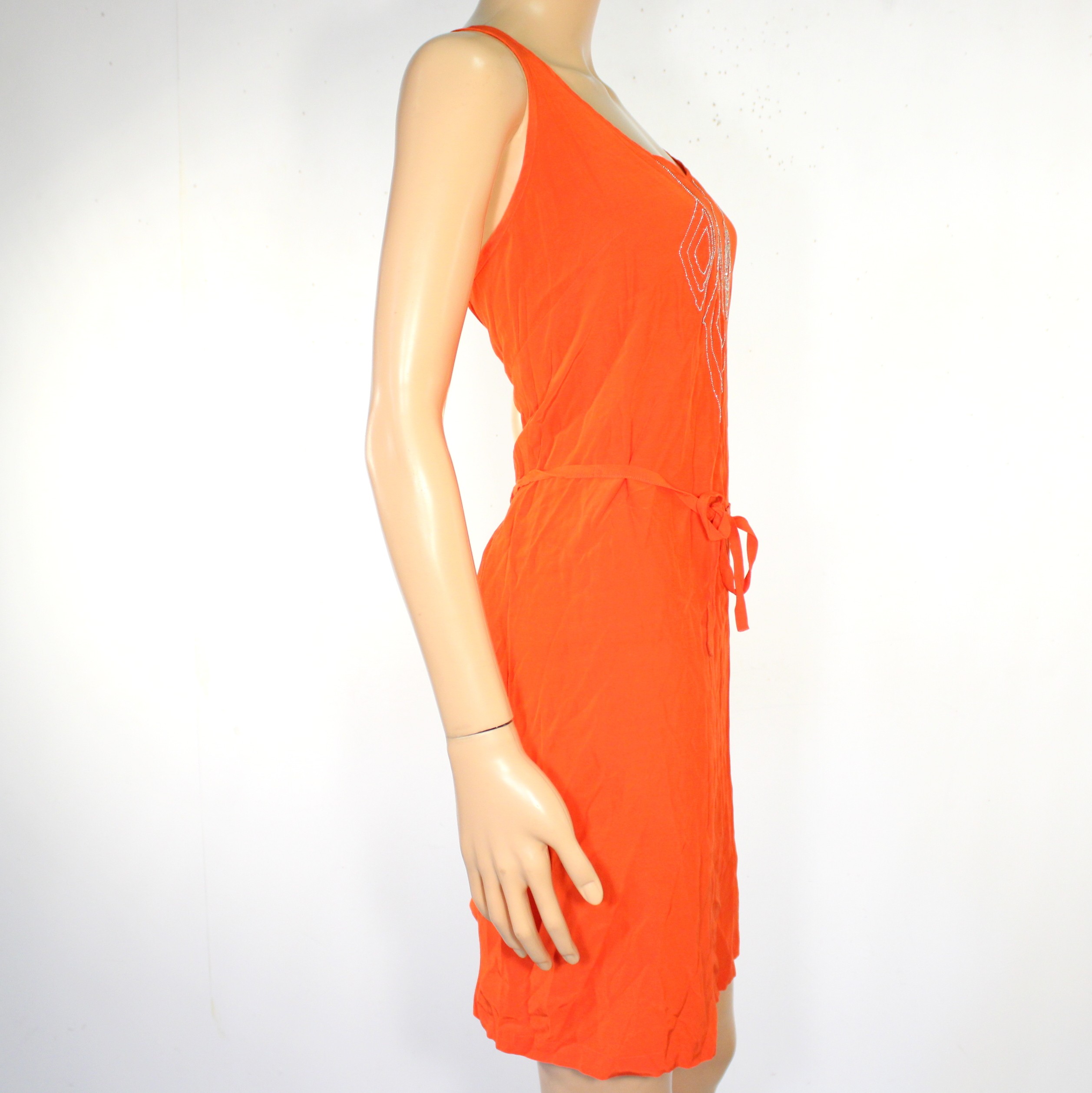 Voir photo 3 de Robe Orange ONE STEP Taille Estimée L Robe Orange ONE STEP Taille Estimée L Très bon état reconditionné photo 3