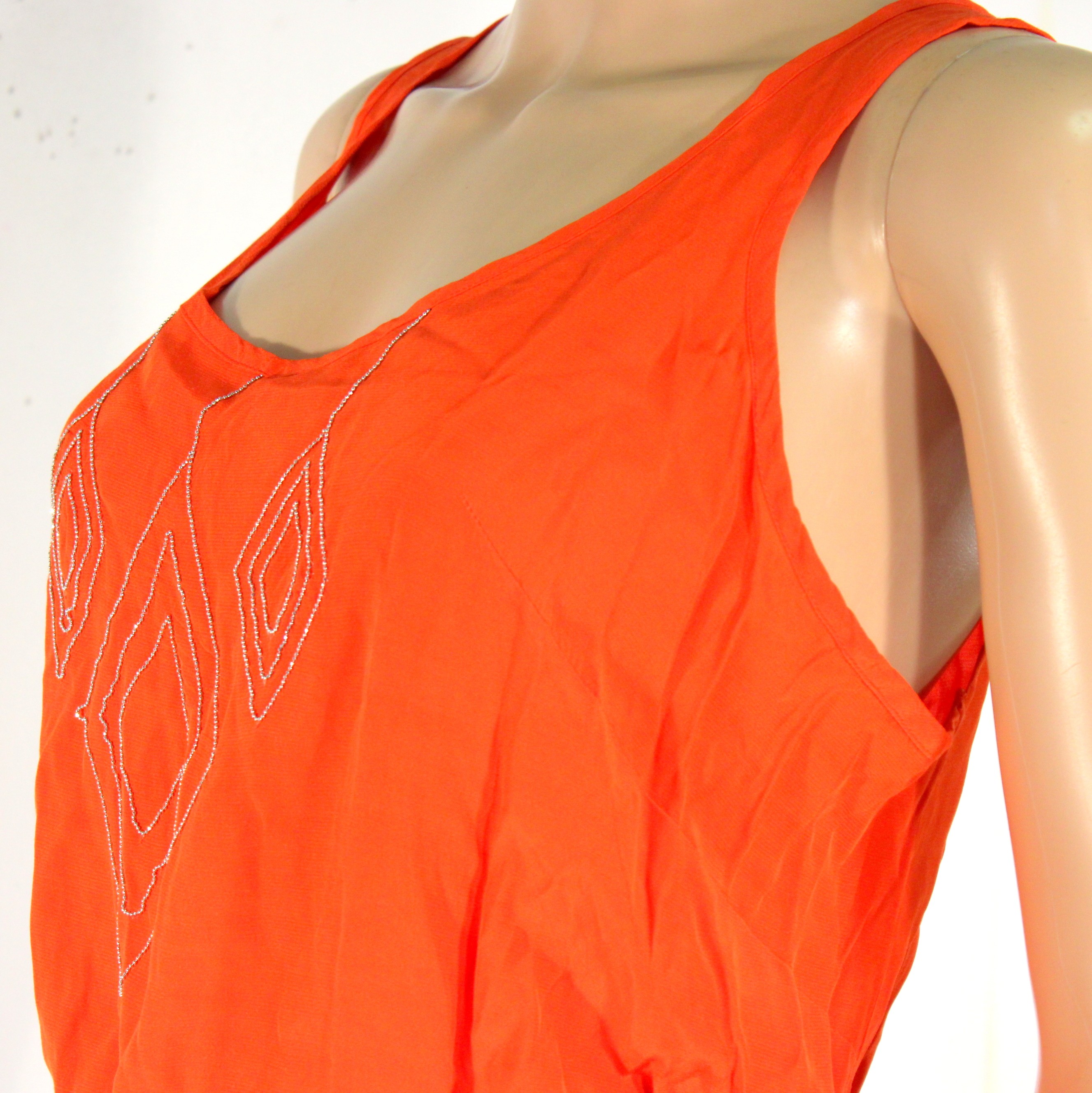 Voir photo 4 de Robe Orange ONE STEP Taille Estimée L Robe Orange ONE STEP Taille Estimée L Très bon état reconditionné photo 4