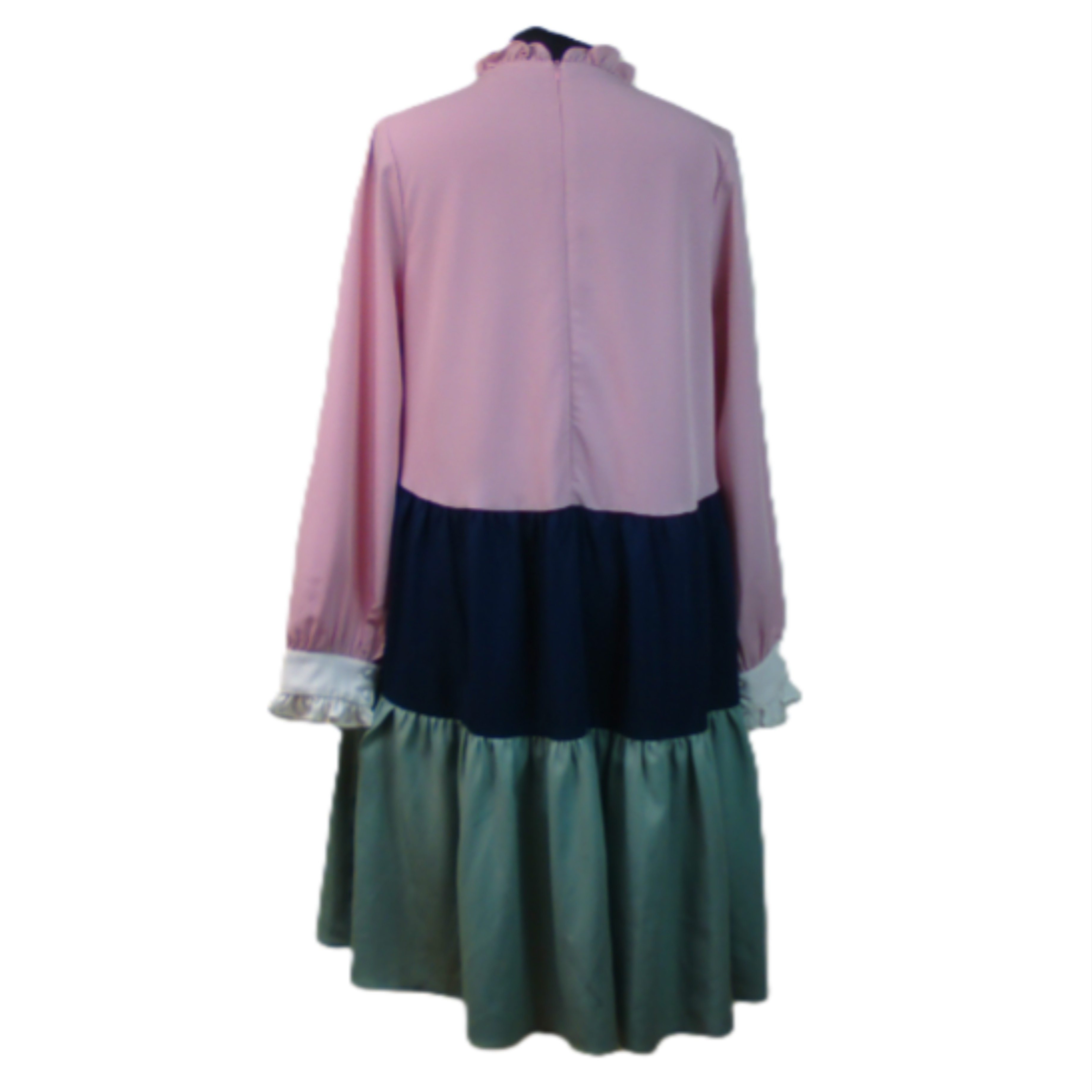 Voir photo 9 de Robe SISTER JANE, rose, bleu marine et vert, taille S Robe SISTER JANE, rose, bleu marine et vert, taille S Très bon état reconditionné photo 9