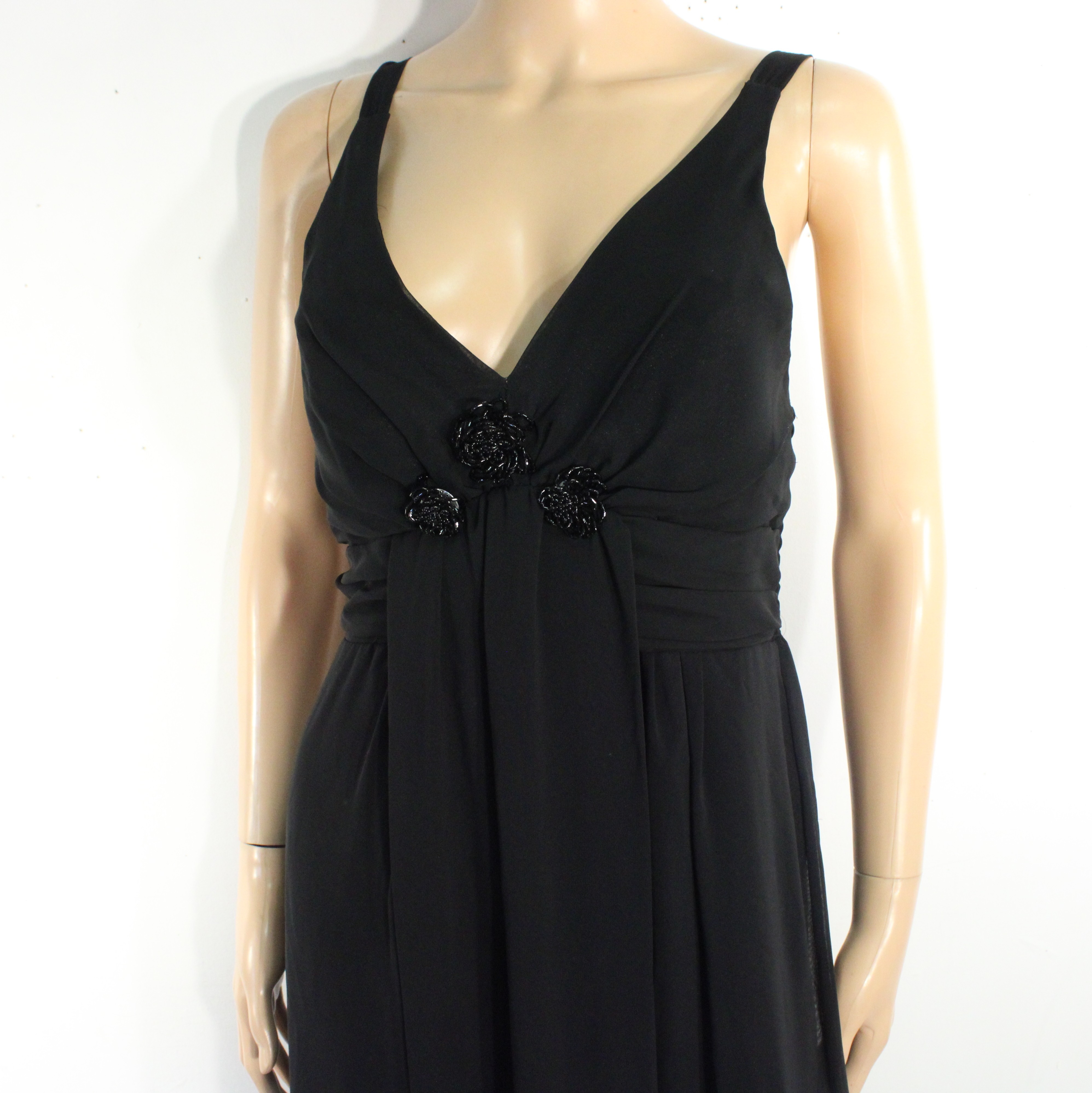 Voir photo 2 de Robe Soirée Longue Noire ALC DIAMONO WOMAN Taille Estimée S /M Robe Soirée Longue Noire ALC DIAMONO WOMAN Taille Estimée S /M Très bon état reconditionné photo 2