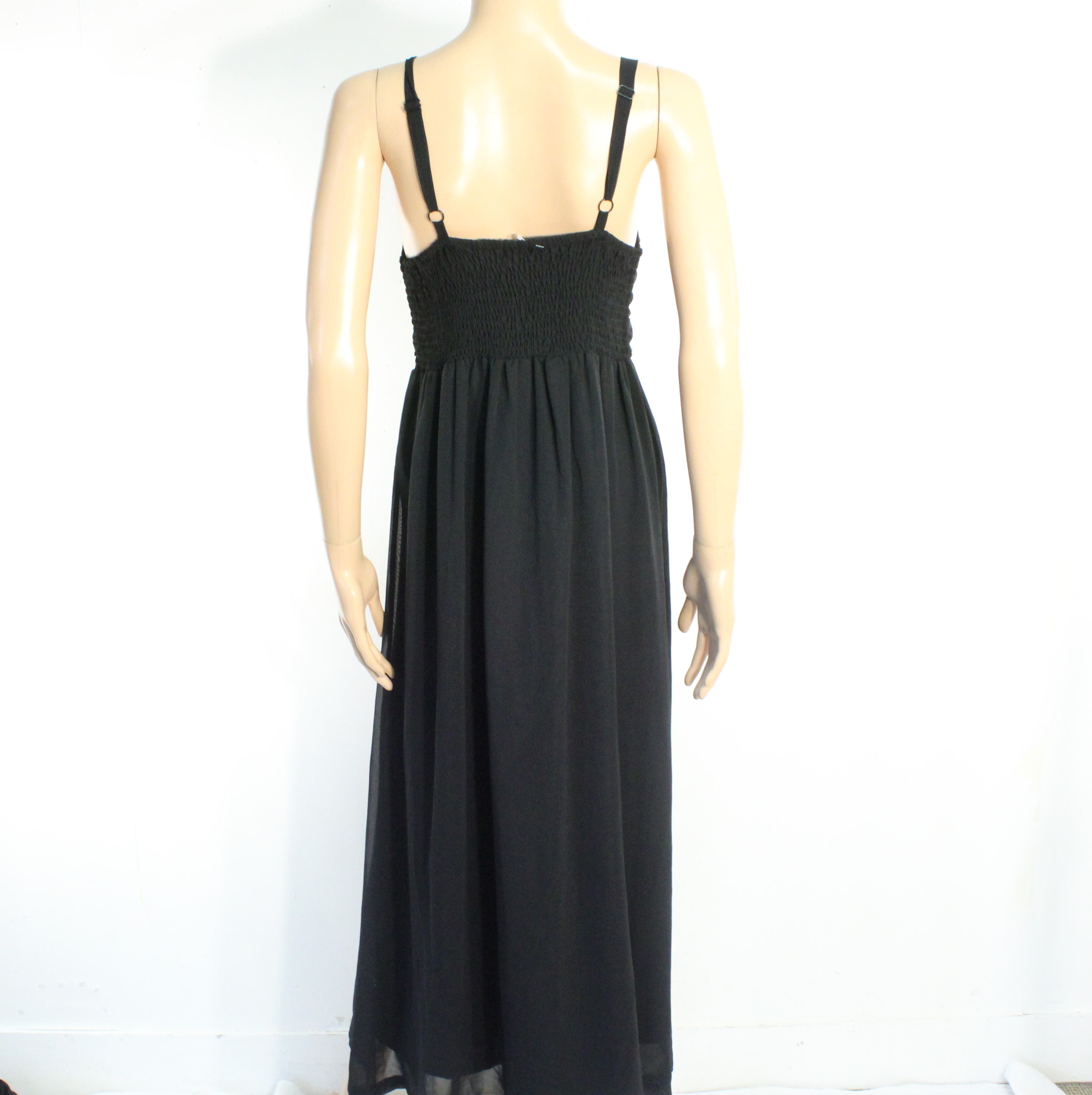 Voir photo 3 de Robe Soirée Longue Noire ALC DIAMONO WOMAN Taille Estimée S /M Robe Soirée Longue Noire ALC DIAMONO WOMAN Taille Estimée S /M Très bon état reconditionné photo 3