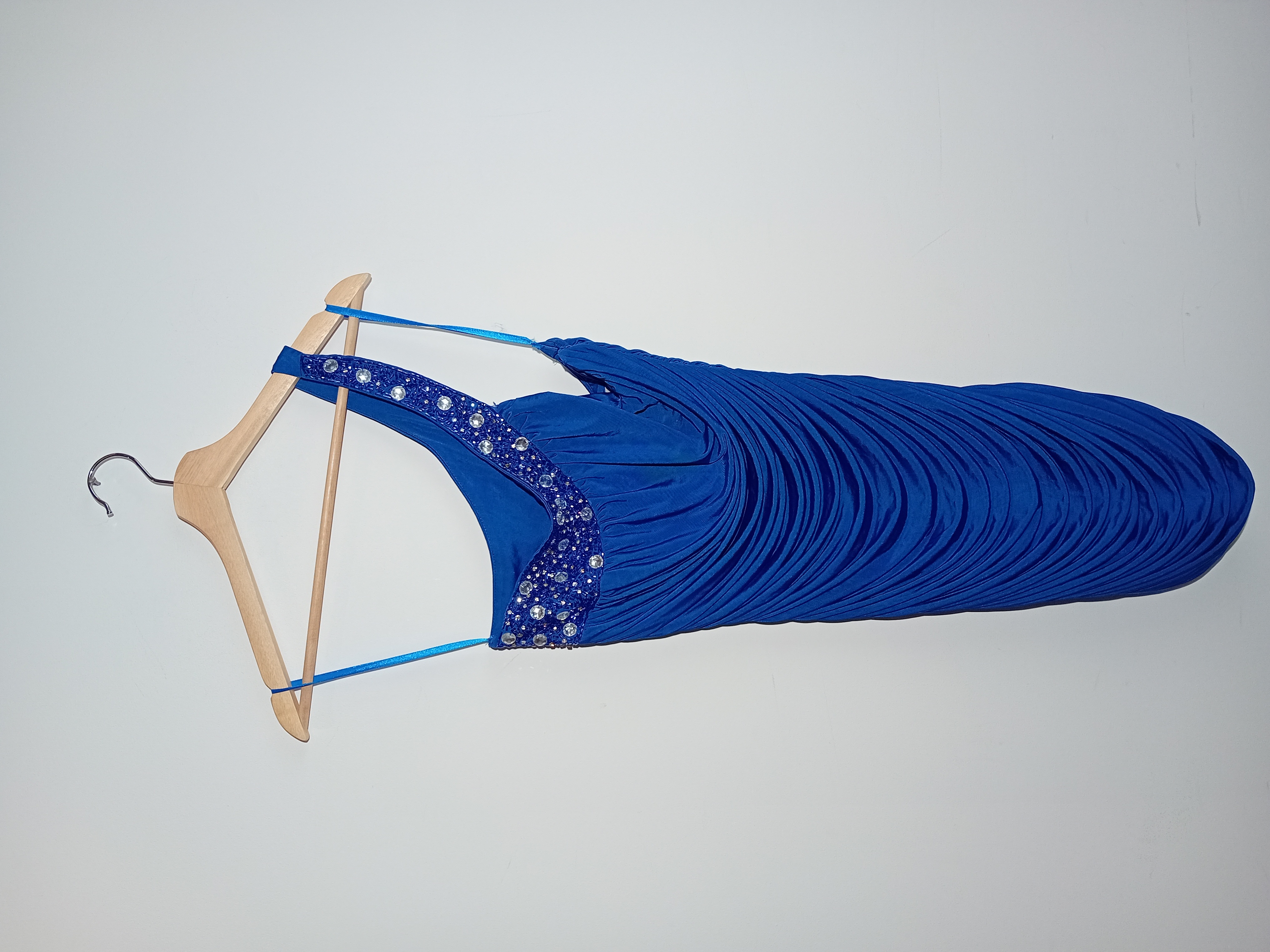 Voir photo 6 de Robe Soirée Moulante Bleue Asymétrique Strass 4 Now L/40/12 (T4305) Robe Soirée Moulante Bleue Asymétrique Strass 4 Now L/40/12 (T4305) Bon état reconditionné photo 6