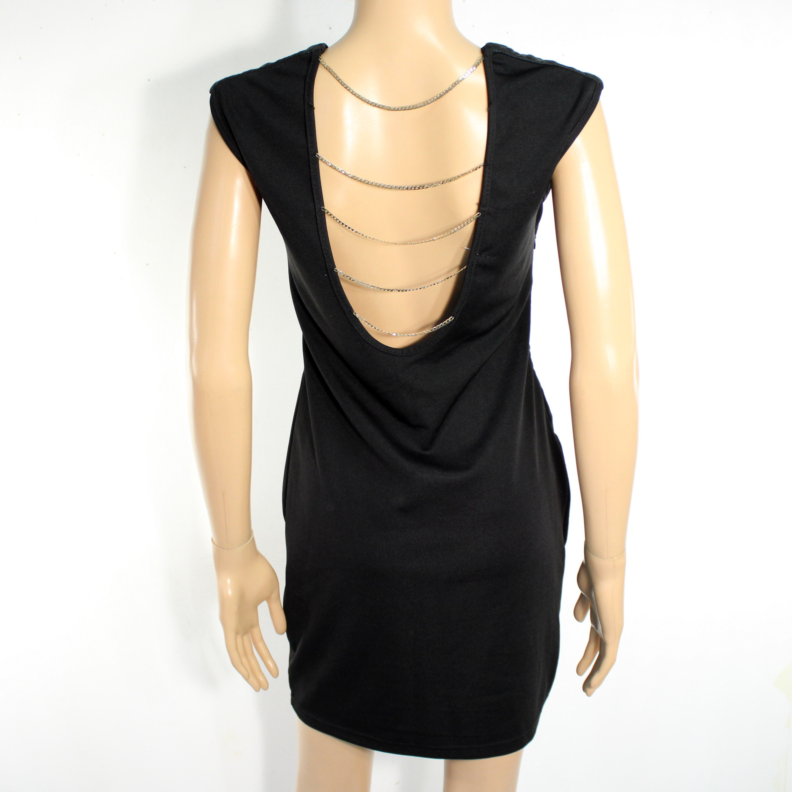 Voir photo 3 de Robe Soirée Noire Taille Estimée M Robe Soirée Noire Taille Estimée M Très bon état reconditionné photo 3