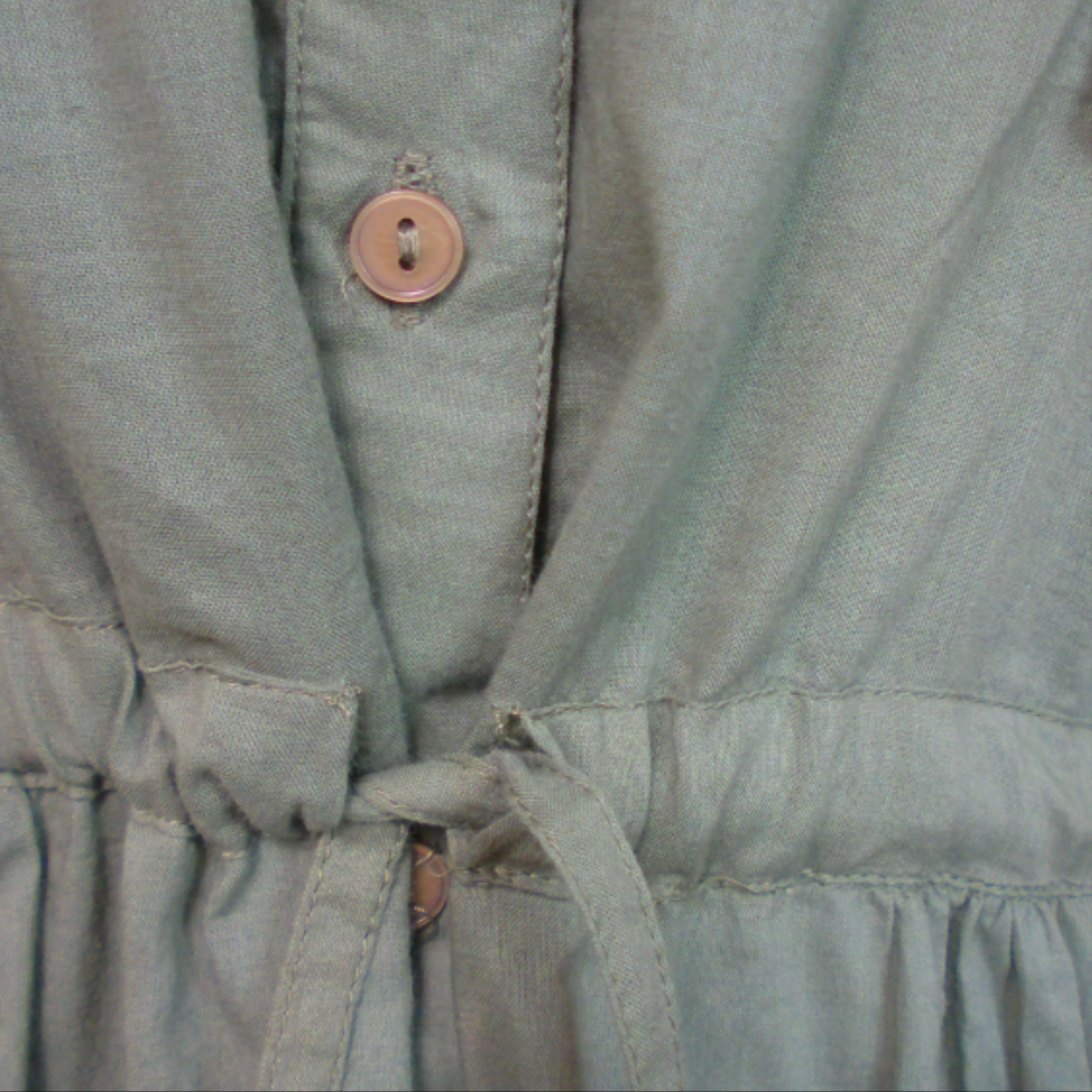 Voir photo 3 de Robe SUD EXPRESS, vert en dentelle, 100% coton, en très bon état, taille 38 - 40 estimée Robe SUD EXPRESS, vert en dentelle, 100% coton, en très bon état, taille 38 - 40 estimée reconditionné photo 3