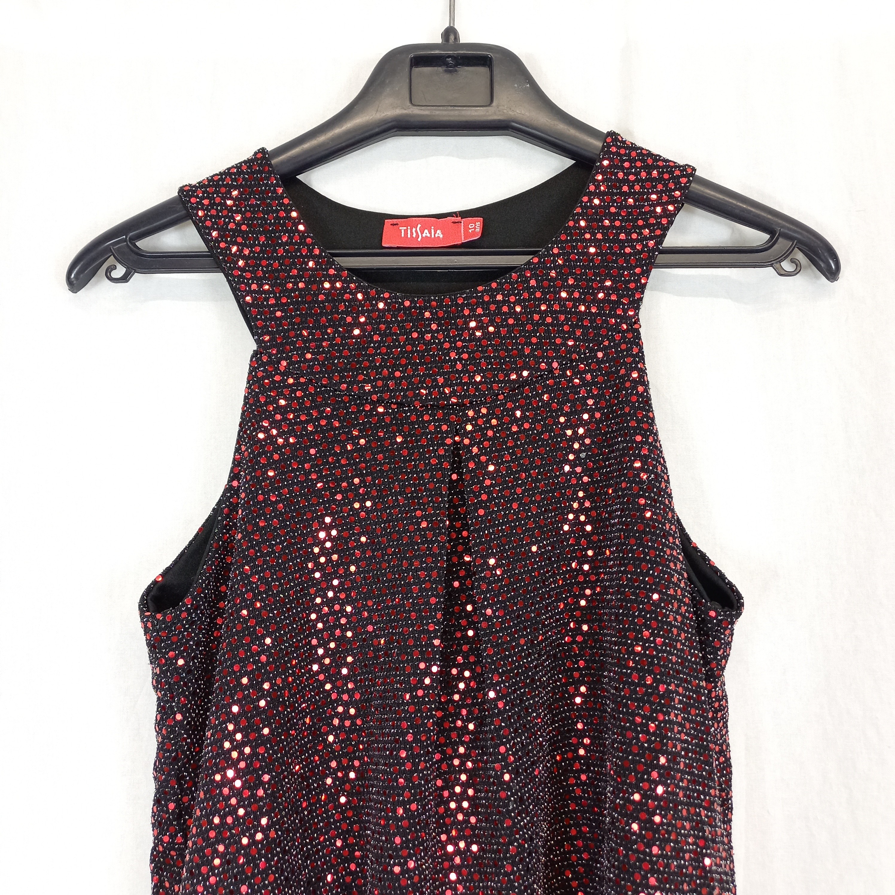 Voir photo 3 de Robe "tissaia" SM noire pois rouges brillants T10A bas en tulle Robe "tissaia" SM noire pois rouges brillants T10A bas en tulle Très bon état reconditionné photo 3