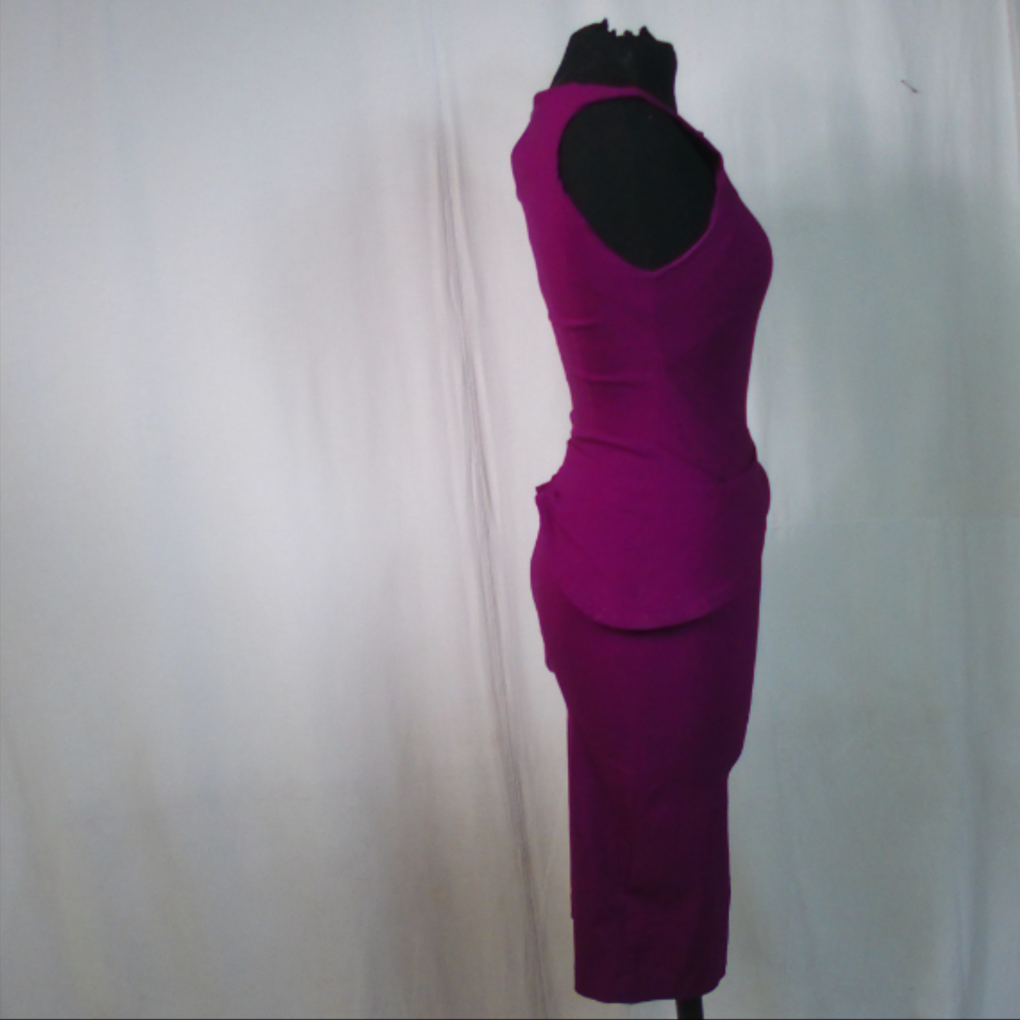 Voir photo 3 de Robe VESPER, violette, taille 36 estimée (taille 8) Robe VESPER, violette, taille 36 estimée (taille 8) reconditionné photo 3