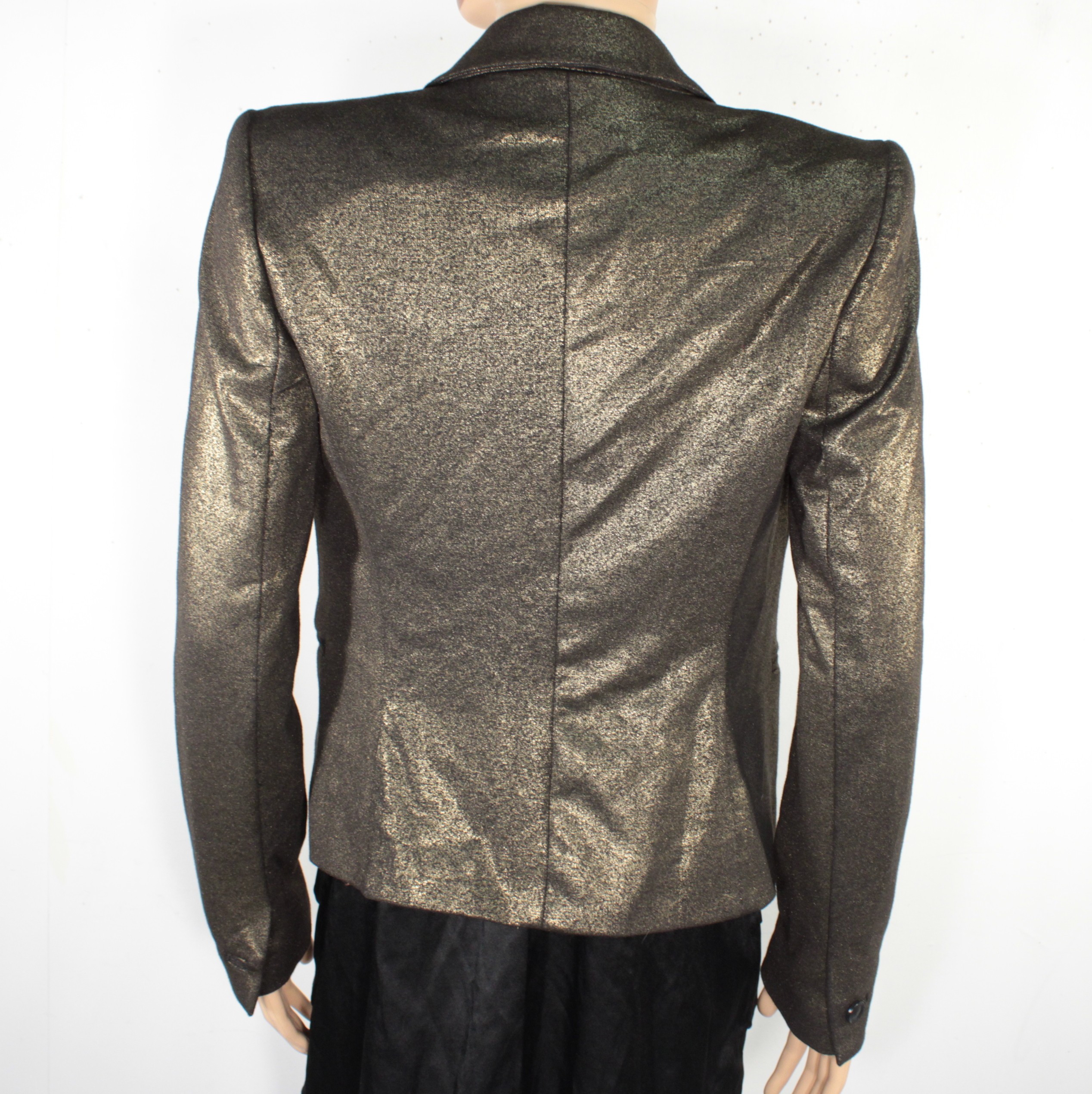Voir photo 11 de Robe & Veste Soirée Noire & Dorée MANGO SUIT Taille M Robe & Veste Soirée Noire & Dorée MANGO SUIT Taille M Bon état reconditionné photo 11