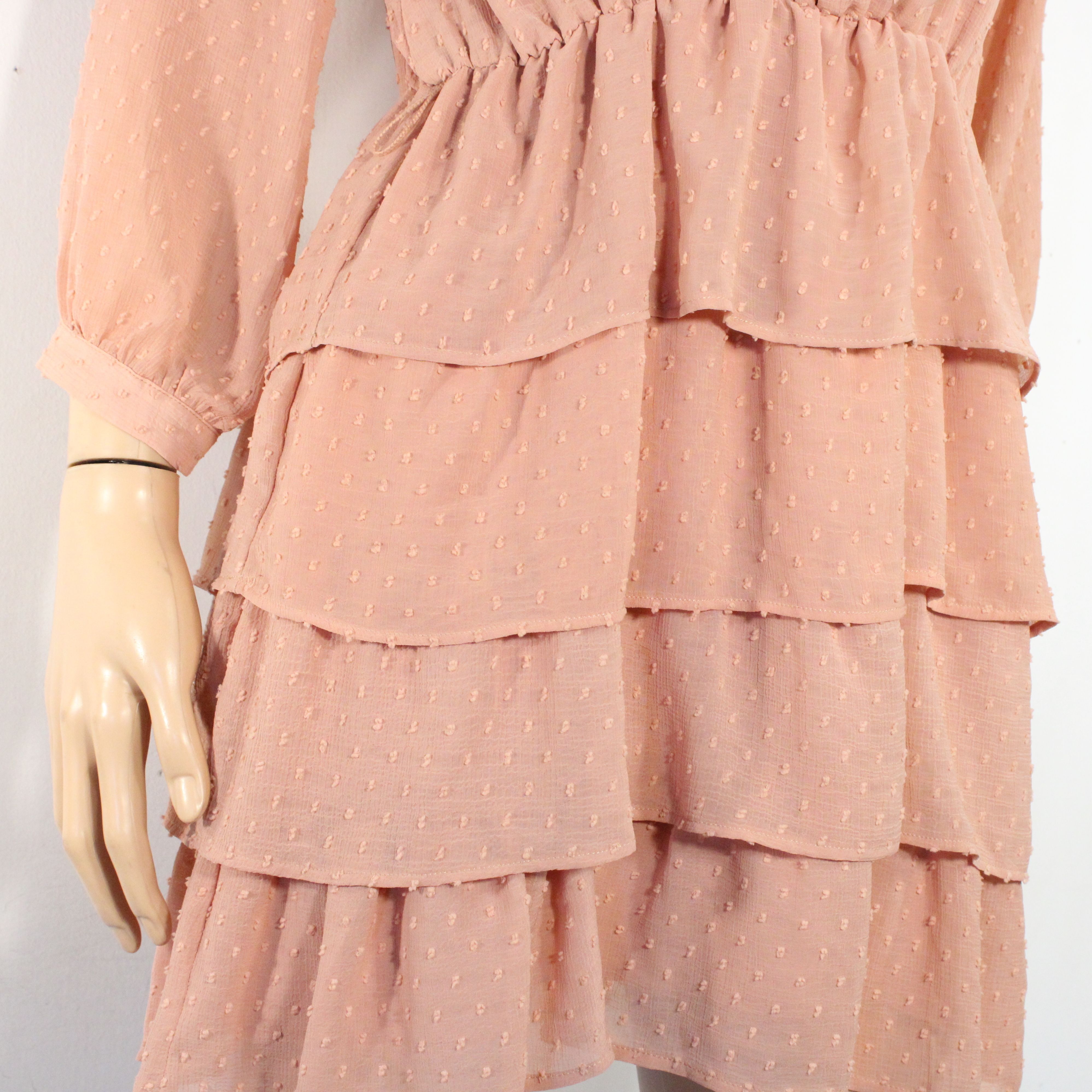Voir photo 6 de Robe Vieux Rose ZARA Taille S Robe Vieux Rose ZARA Taille S Très bon état reconditionné photo 6