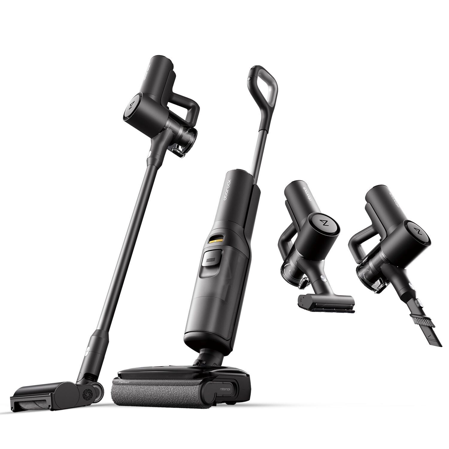 Roborock F25 Combo Aspirateur eau et poussière sans fil noir Parfait état Roborock reconditionné disponible sur Refurbed