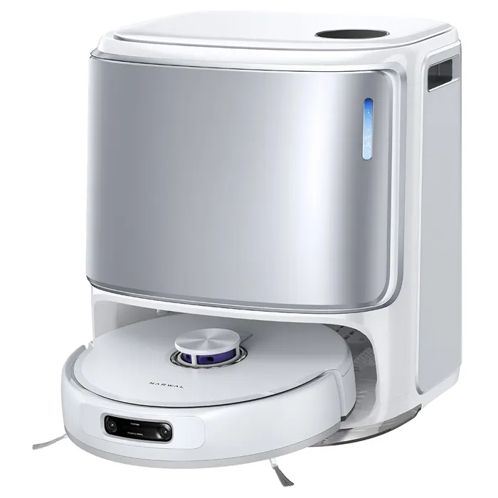 Robot aspirateur Narwal Freo Z10 Ultra avec station de base blanche refurbished reconditionné disponible sur Cdiscount Seconde Vie