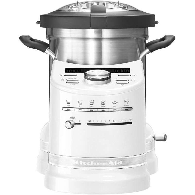 Robot cuiseur Kitchenaid 5KCF0103EFP 4,5000L -Blanc Reconditionné - 999,00 € Robot cuiseur Kitchenaid 5KCF0103EFP 4,5000L -Blanc Reconditionné KitchenAid reconditionné disponible sur Backmarket