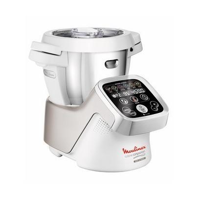 Voir photo 2 de Robot cuiseur Moulinex Companion XL HF805 3,0000L -Blanc/Noir | Dero Robot cuiseur Moulinex Companion XL HF805 3,0000L -Blanc/Noir Reconditionné Moulinex reconditionné photo 2 | Dero