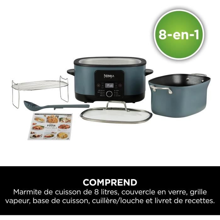 Voir photo 2 de Robot Cuiseur Ninja PossibleCooker Pro 8 litres Bleu - Excellent état | Dero Robot Cuiseur Ninja PossibleCooker Pro 8 litres Bleu - Excellent état Parfait état Ninja reconditionné photo 2 | Dero