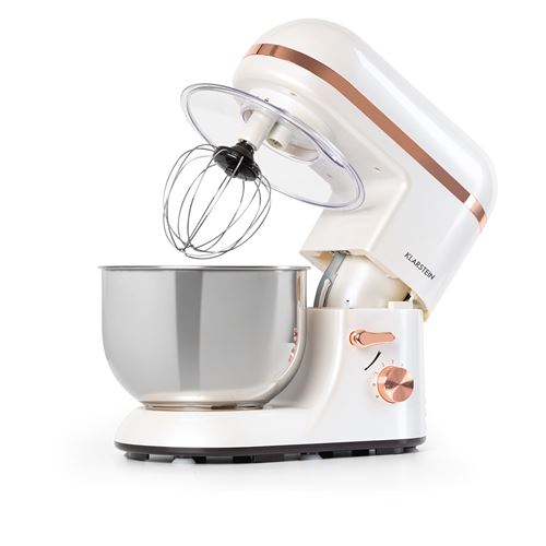 Robot ménager - Klarstein Bella Elegance - Robot culinaire - 2000W - 6 vitesses - 5L - Blanc État correct Klarstein reconditionné disponible sur Fnac