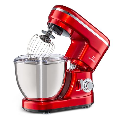 Robot ménager - Klarstein Bella Mini - Robot culinaire - 1200W - 6 vitesses - 4L - Rouge État correct N/A reconditionné disponible sur Fnac