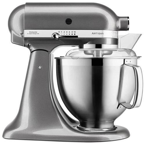Robot pâtissier KitchenAid Artisan 5KSM185PSEMS 300 W Gris Etain État correct reconditionné disponible sur Fnac