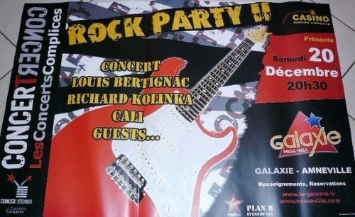 ROCK PARTY - 80x120 cm - AFFICHE / POSTER État correct N/A reconditionné disponible sur Fnac