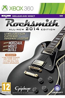 Rocksmith 2014 Xbox 360 Très bon état N/A reconditionné disponible sur Darty