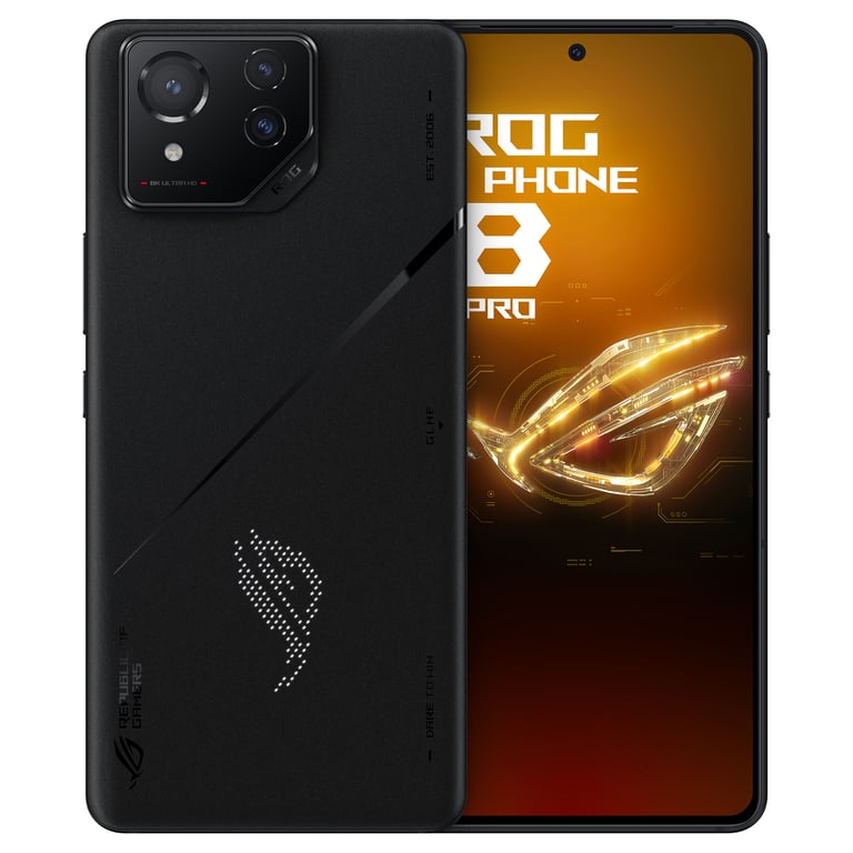 ROG Phone 8 Pro (5G) 512 Go, Noir, Débloqué - Bon état Bon état Asus reconditionné disponible sur Pixmania
