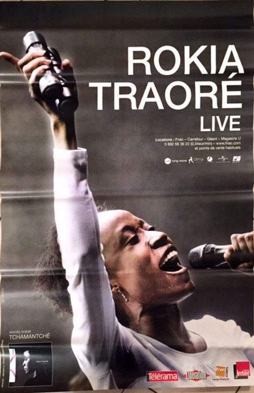 Rokia Traoré - 80x120 cm - AFFICHE / POSTER État correct N/A reconditionné disponible sur Fnac