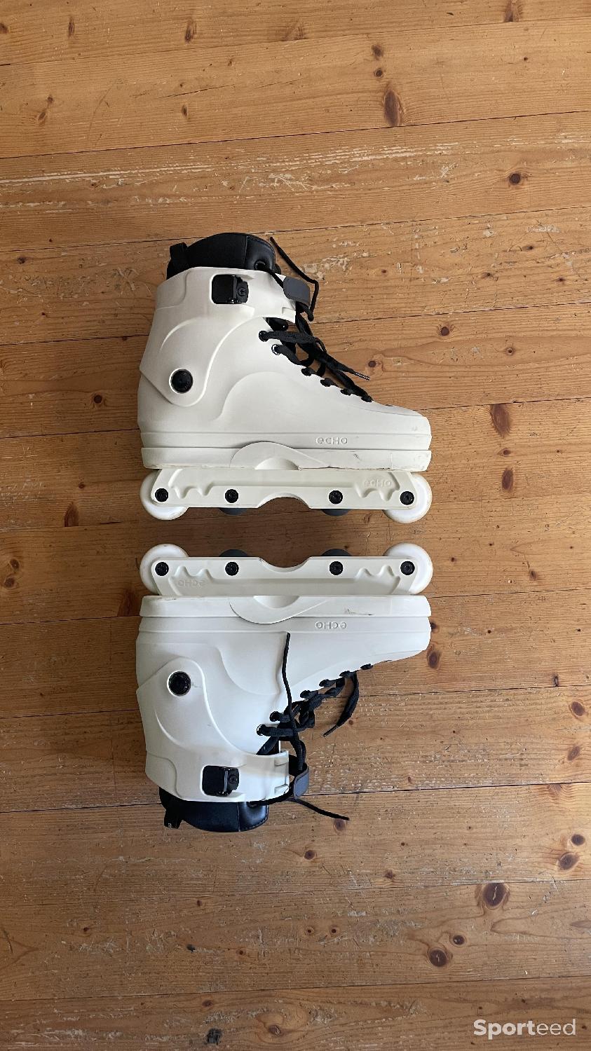 Roller Aggressif Echo Verve Cream 46 Comme neuf (c'est déjà la condition standard) reconditionné disponible sur Sporteed