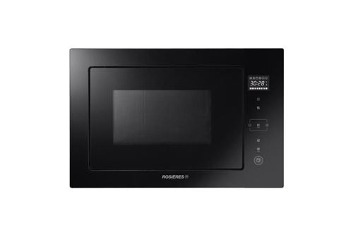 Rosières Origine RMGV25PN - Four micro-ondes grill - encastrable - 25 litres - 900 Watt - noir État correct Rosières reconditionné disponible sur Fnac
