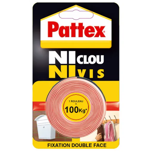 Rouleau adhésif 100 kg Ni clou ni Vis Pattex occasion reconditionné disponible sur Rakuten
