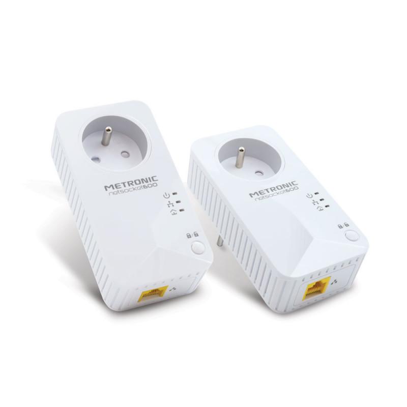 Router Metronic Prise CPL netsocket Duo 600 Reconditionné - 55,17 € Router Metronic Prise CPL netsocket Duo 600 Reconditionné Metronic reconditionné disponible sur Backmarket