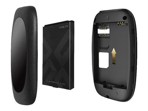 Routeur Wi-Fi mobile TP-Link M7010 V1 4G LTE Noir et Gris État correct TP-Link reconditionné disponible sur Fnac