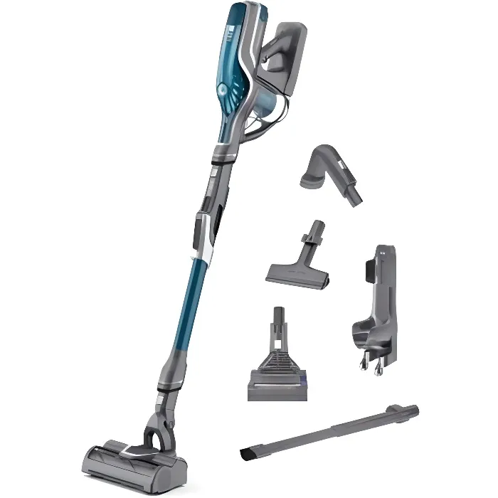 Rowenta Aspirateur balai sans fil Air Force Flex AF760 Gris et Bleu - 3221614006289 Reconditionné - 349,99 € Rowenta Aspirateur balai sans fil Air Force Flex AF760 Gris et Bleu - 3221614006289 Reconditionné N/A reconditionné disponible sur Cdiscount Seconde Vie