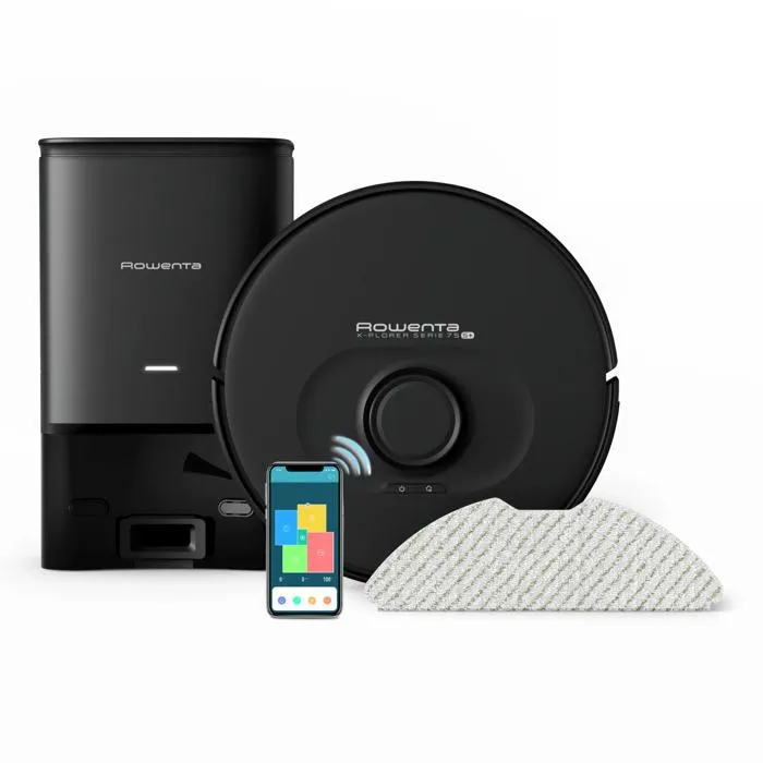 ROWENTA RECONDITIONNÉ X-Plorer Série 75S+ Aspirateur robot Navigation intelligente 120min Station RR8585WHR Reconditionné Rowenta reconditionné disponible sur Cdiscount Seconde Vie