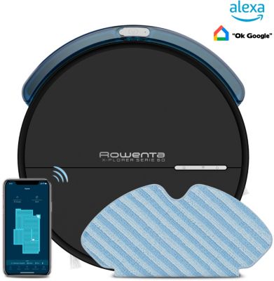 Rowenta - Robot Aspirateur Laveur X-Plorer Série 60 Rr7455wh Très bon état - 199,00 € Rowenta - Robot Aspirateur Laveur X-Plorer Série 60 Rr7455wh Très bon état reconditionné disponible sur Boulanger