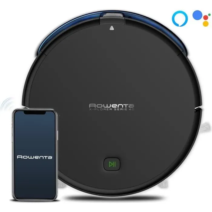 ROWENTA X-Plorer Serie 40 RR7245WH - Aspirateur Robot - Allergy Connect - Brosse rotative centrale Reconditionné - 199,99 € ROWENTA X-Plorer Serie 40 RR7245WH - Aspirateur Robot - Allergy Connect - Brosse rotative centrale Reconditionné Rowenta reconditionné disponible sur Cdiscount Seconde Vie
