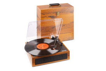 RP170L Platine Vinyle Bluetooth avec Valise de Rangement - Bois Clair, haut-parleurs intégrés Très bon état N/A reconditionné disponible sur Darty