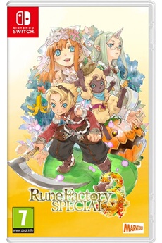 Rune Factory 3 Special Edition Limitée Nintendo Switch Très bon état Just For Games reconditionné disponible sur Darty