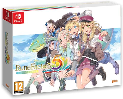 Rune Factory 5 Edition Limitée Nintendo Switch État correct Just for Games reconditionné disponible sur Fnac