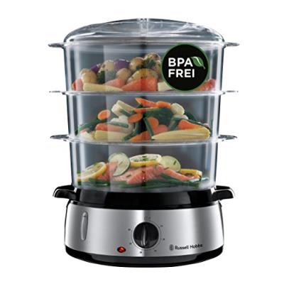Russell hobbs 19270-56 cuiseur vapeur 800 w argenté État correct Russell Hobbs reconditionné disponible sur Fnac