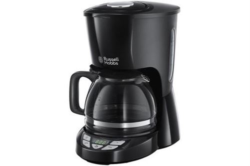 Russell Hobbs Textures Plus 22620-56 - Cafetière - 10 tasses - noir ultra brillant/mat État correct Russell Hobbs reconditionné disponible sur Fnac