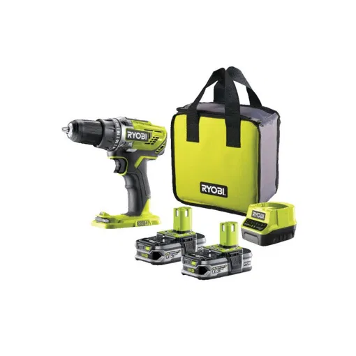 Ryobi - Perceuse visseuse à batterie 18V 1,5Ah Li-Ion 50 Nm - R18DD3-215S Bon état reconditionné disponible sur Rakuten