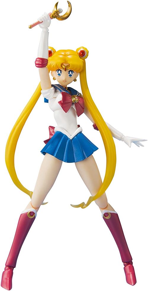 S.h. Figuarts Bishoujo Senshi Sailor Moon Sailor Moon Approx. 140mm Abs&pvc Painted Posable Figure État correct N/A reconditionné disponible sur Fnac