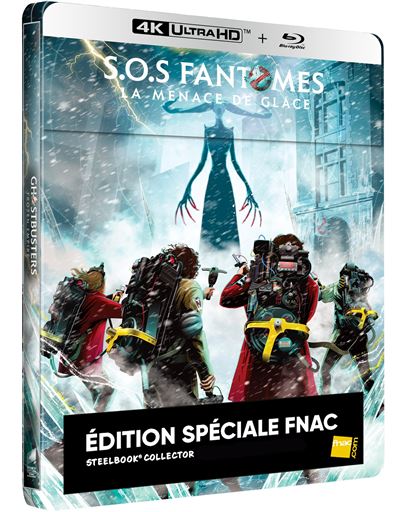 S.O.S. Fantômes : La Menace de glace Édition Spéciale Limitée Fnac SteelBook® Blu-ray 4K Ultra HD État correct - 38,55 € S.O.S. Fantômes : La Menace de glace Édition Spéciale Limitée Fnac SteelBook® Blu-ray 4K Ultra HD État correct reconditionné disponible sur Fnac