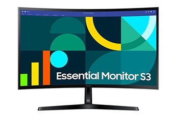 S27D366GAU - S36GD Series - écran LED - incurvé - 27" - 1920 x 1080 Full HD (1080p) @ 100 Hz - VA - 250 cd/m² - 3000:1 - 4 ms - HDMI, VGA - noir Bon état - 229,00 € S27D366GAU - S36GD Series - écran LED - incurvé - 27" - 1920 x 1080 Full HD (1080p) @ 100 Hz - VA - 250 cd/m² - 3000:1 - 4 ms - HDMI, VGA - noir Bon état Samsung reconditionné disponible sur Darty | Dero