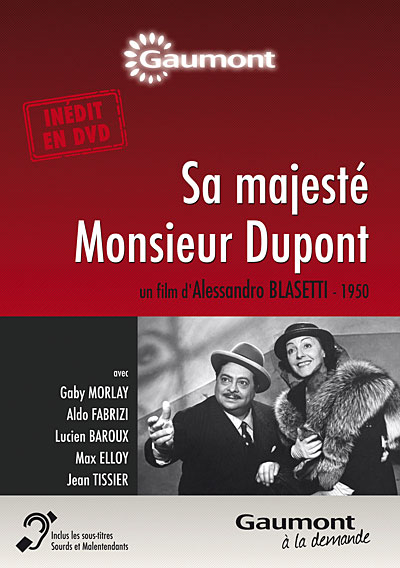 Sa majesté Monsieur Dupont DVD État correct reconditionné disponible sur Fnac