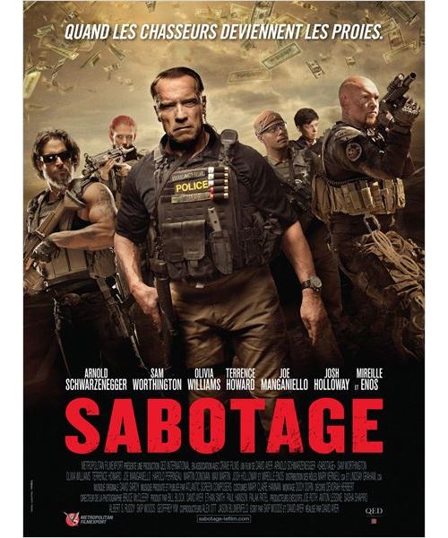 Acheter Sabotage AFFICHE CINEMA ORIGINALE État correct - 22,99 € Sabotage AFFICHE CINEMA ORIGINALE État correct N/A reconditionné disponible sur Fnac